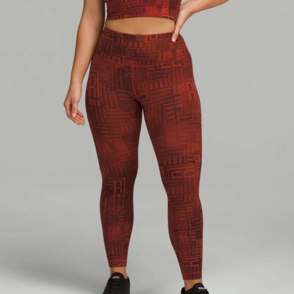 Lululemon Wunder Train Contour Fit High-Rise Tight 25" SPELLOUT - Picture 8 of 8